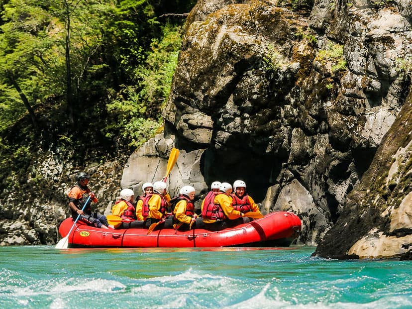 Rafting al límite con Chile